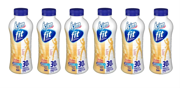 İçim Fit Vanilyalı Protein Sütü 400 Ml X 6 Adet