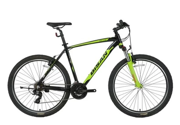 BİSAN MTX 7100 ERKEK DAĞ BİSİKLETİ 53CM V 27.5 JANT 21 VİTES SİYAH YEŞİL ürün görseli