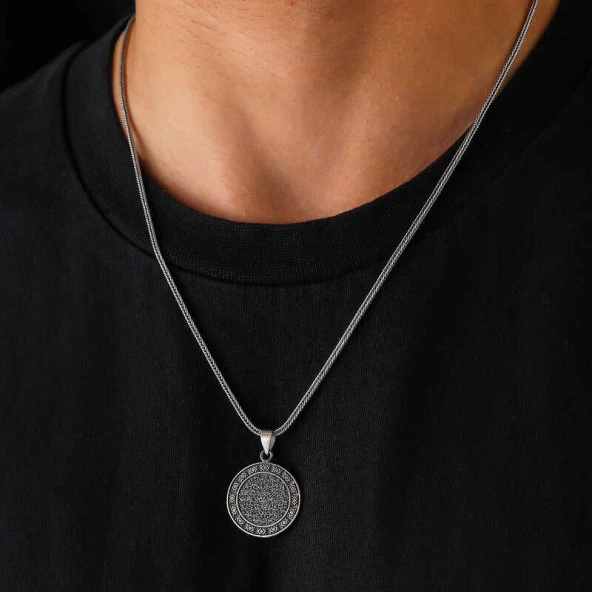 Himarry Gümüş Ayetel Kürsi Kolye ürün görseli