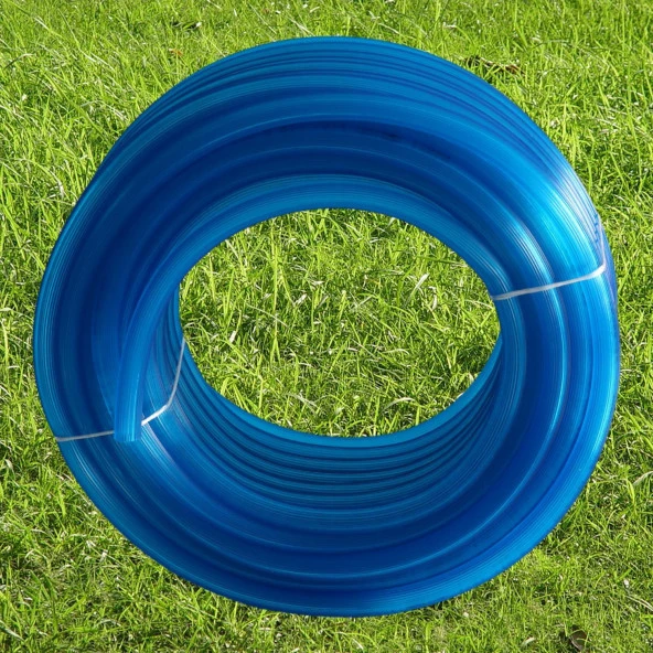 Bahçe Çeşme Su Hortumu İç Çap 1/2 Naturel Silikonlu Sulama Araç Yıkama Hortum 30 Metre - 10