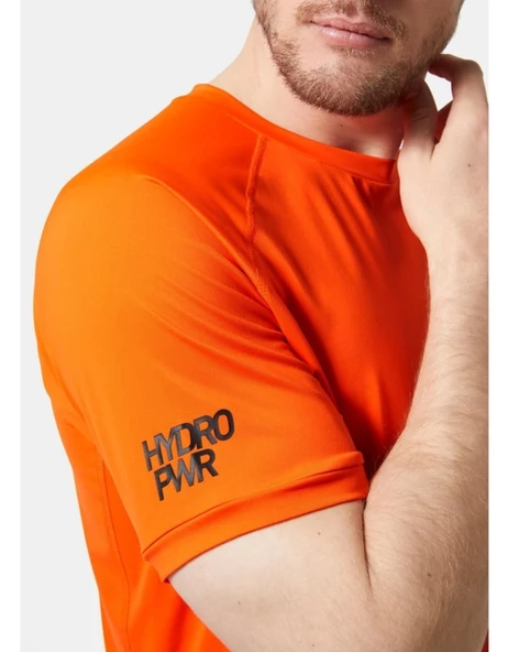 Helly Hansen Hp Ocean Erkek Kısa Kollu Tişört HHA.34418.HHA.307 Turuncu - Resim 6