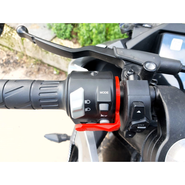 Brk robotics CFMOTO 250SR - 250NK Uyumlu Korna Basma Aparatı Renk:Gri - 7