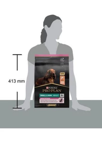 Pro Plan Sensitive Skin Small & Mini Somonlu Küçük Irk Köpek Maması 3 Kg - Resim 3