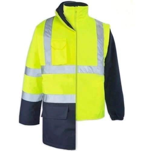Max Safety 5+1 Oxford Parka Sarı-Lacivert   M - 2