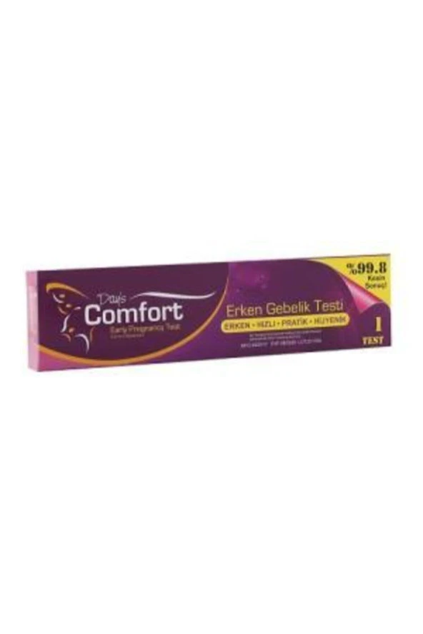 Day's Comfort Erken Gebelik Testi (5 GÜN SONRA 99,8% SONUÇ) - 1 Adet