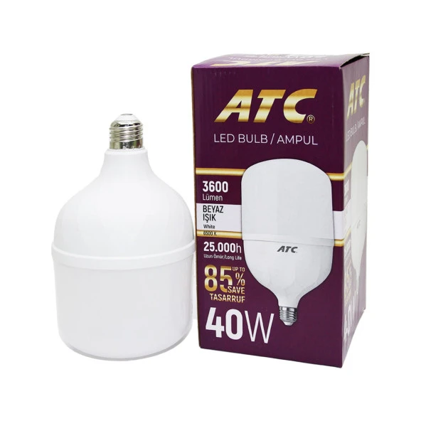 ATC Led Bulb Ampul 40 W Beyaz Işık