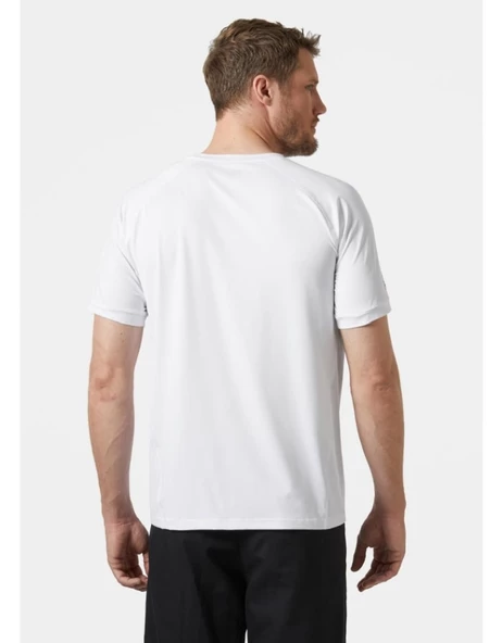 Helly Hansen Hp Ocean Erkek Kısa Kollu Tişört HHA.34418.HHA.001 Beyaz - Resim 3