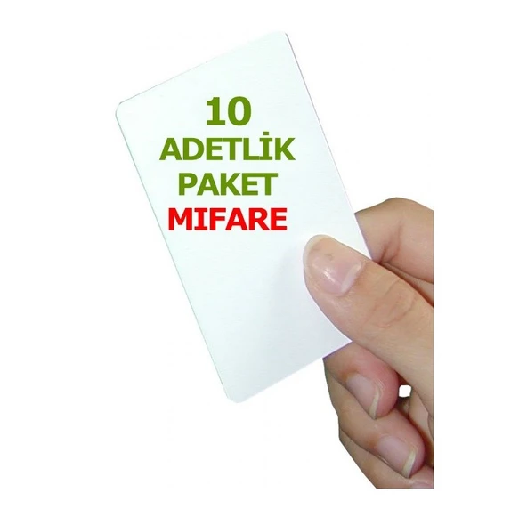 1.Sınıf Mifare Kart ( 10'lu Paket)