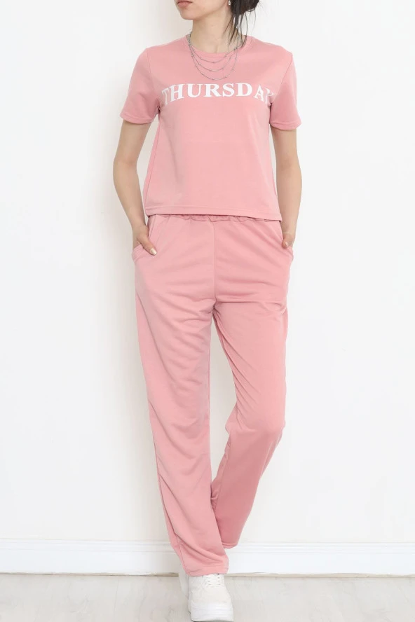 Jogger Eşofman Takımı Gül - 16601.5238. - 3