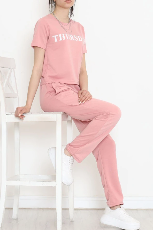 Jogger Eşofman Takımı Gül - 16601.5238. - 5