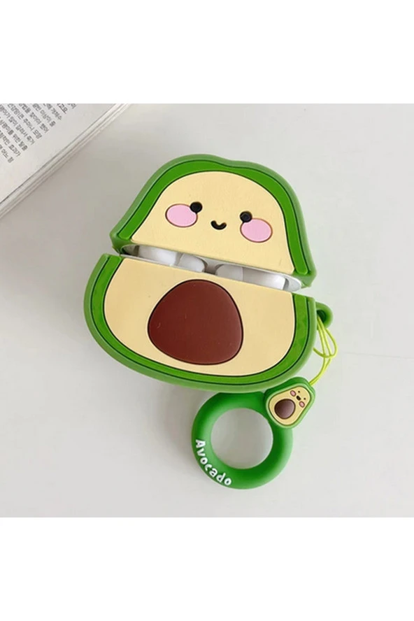 AirPods 3.Nesil ile Uyumlu Kulaklık Kılıfı Yumuşak Soft Dokunuş Karakter Görünümlü Cartoon Kılıf - Resim 3