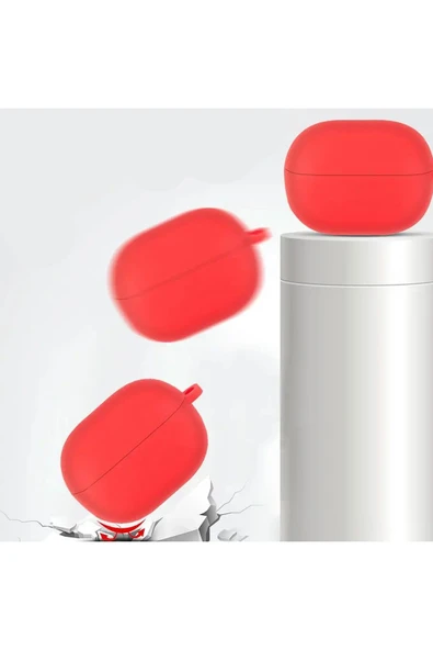 Xiaomi Redmi Buds 3 Lite ile uyumlu Kulaklık Kılıf Dayanıklı Silikon Koruyucu Toz ve Kirden Koruyan - Resim 5