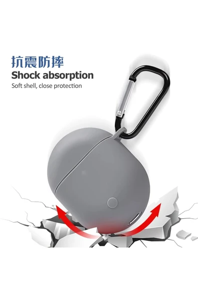 Xiaomi Redmi Buds 4 ile uyumlu Kulaklık Kılıf Silikon Koruyucu Toz ve Kirden Koruyan Kulaklık Kılıf - Resim 6