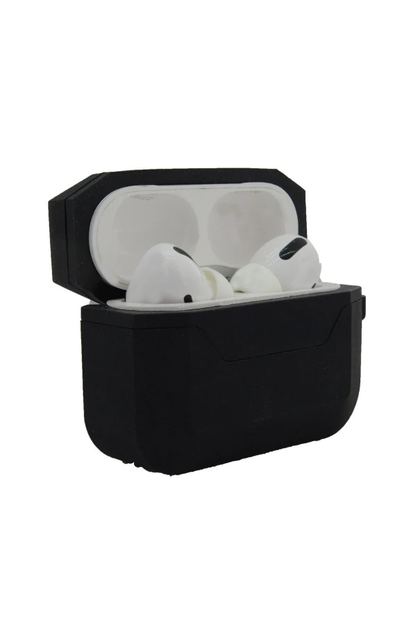 Airpods 3. Nesil ile uyumlu Silikon Kılıf Double Color Chateau Toz ve Kirden Koruyan Kılıf - Resim 2