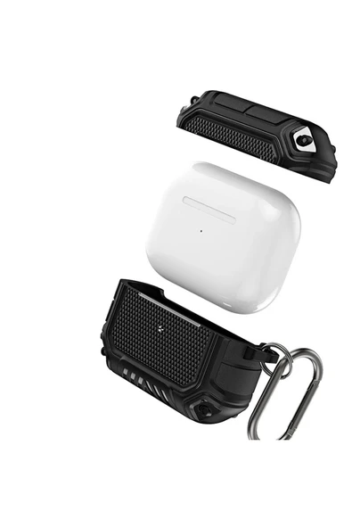 Airpods Pro 2 ile uyumlu Kulaklık Kılıf New Dizayn Fundamental Toz ve Kirden Koruyan Kulaklık Kılıf - Resim 2