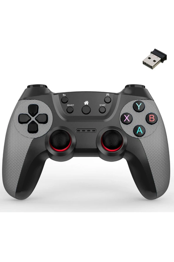 2.4g Kablosuz Pilli Gamepad Pc Uyumlu Joystick Wireless Oyun Kolu Hassas Trigger Şık Tasarım G2.4g