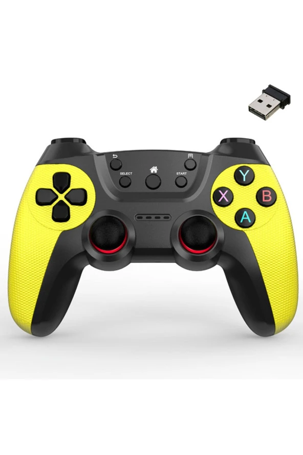 2.4g Kablosuz Pilli Gamepad Pc Uyumlu Joystick Wireless Oyun Kolu Hassas Trigger Şık Tasarım G2.4g