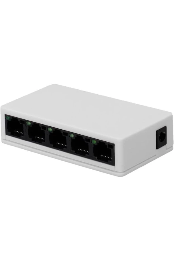 Ethernet 5 Port Switch Hub Network Ağ Anahtarı 10/100MBPS LV-SW05 ürün görseli
