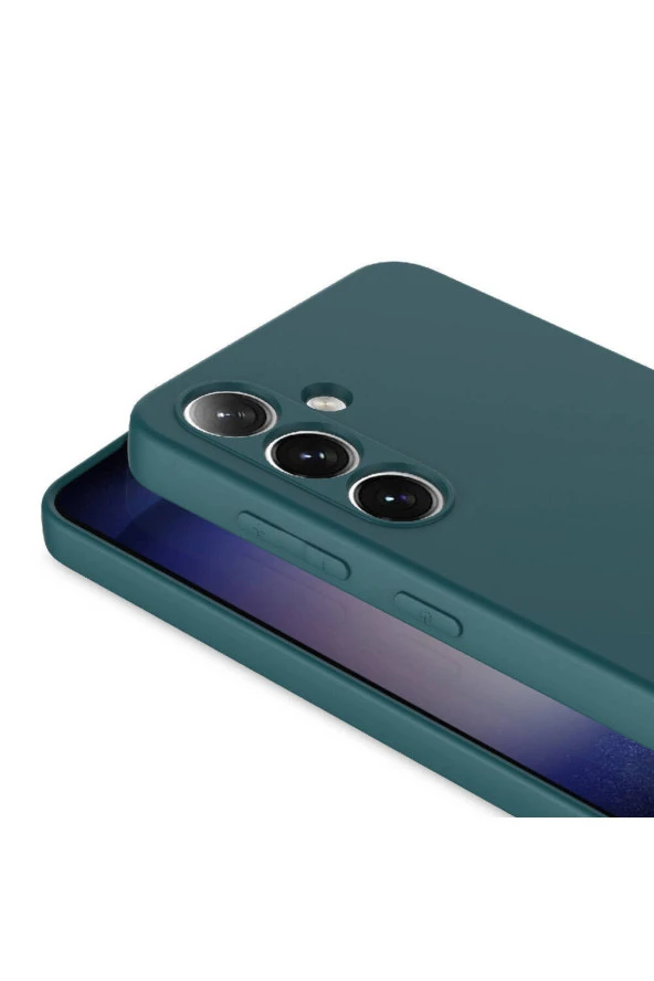 Samsung Galaxy S24 Plus ile Uyumlu Kılıf Kadife Iç Yüzey Silikon Z-Mara Lansman Vieri Kılıf - Resim 2