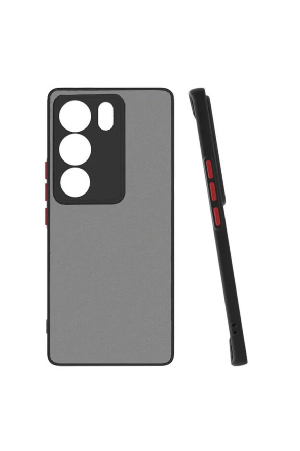 Vivo V29 5G ile uyumlu Kılıf Hux Kapak Şık ve Dekoratif Model Yükseltilmiş Kenarlar