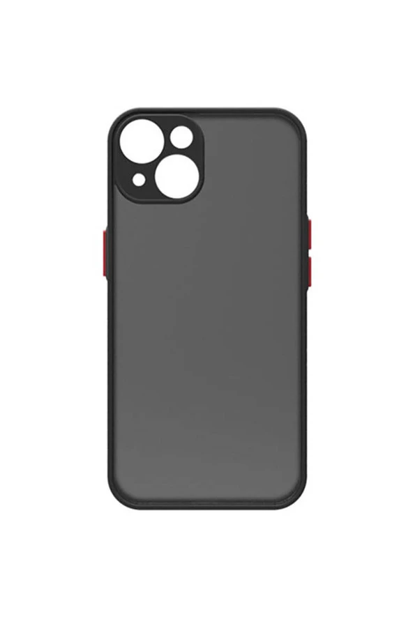 iPhone 15 ile uyumlu Kılıf Hux Kapak Şık ve Dekoratif Model Yükseltilmiş Kenarlar