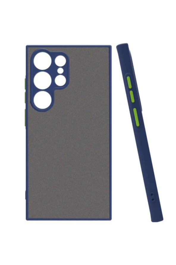 Galaxy S24 Ultra ile uyumlu Kılıf Hux Kapak Şık ve Dekoratif Model Yükseltilmiş Kenarlar