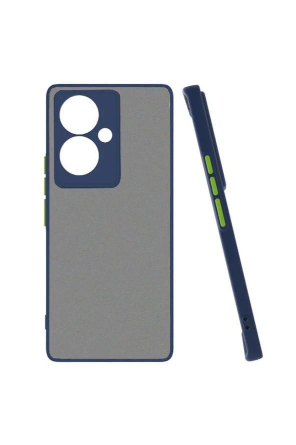 Vivo V29 Lite 5G ile uyumlu Kılıf Hux Kapak Şık ve Dekoratif Model Yükseltilmiş Kenarlar