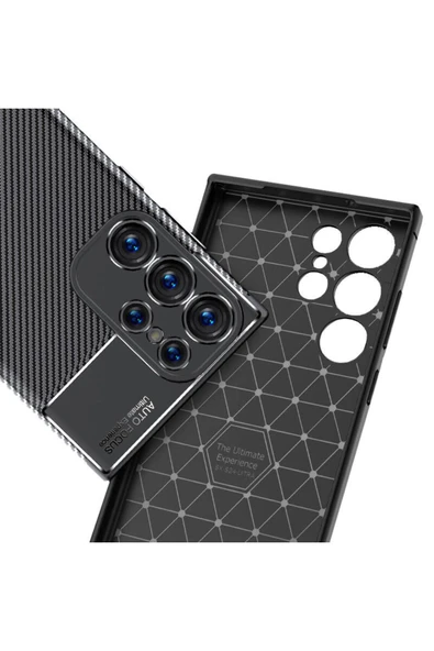 Galaxy S24 Ultra ile Uyumlu Silikon Kılıf Tpu Negro Silikon Ultra Slim Fit Kılıf - Resim 2