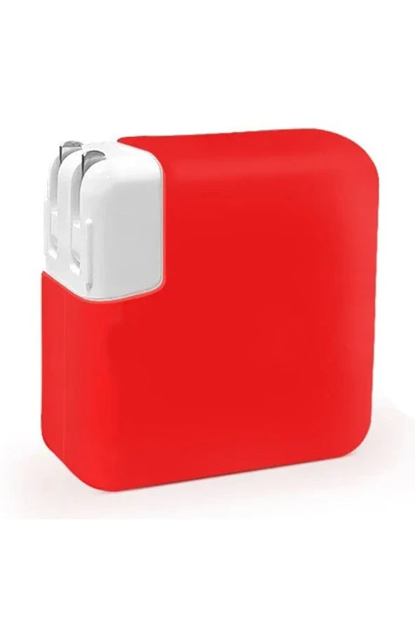 Apple ile uyumlu Güç Adaptörü Silikon Kılıf 87-W USB-C Adaptör Silikon Kılıf Koruma Adaptör Kılıf
