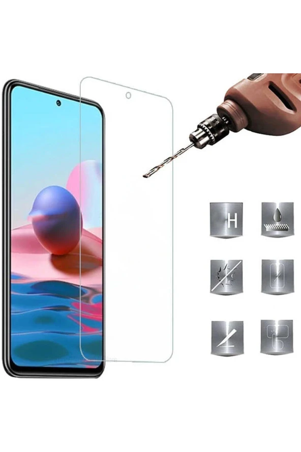Galaxy A05 ile uyumlu Cam Ekran Koruma Tam Uyum Çizilmeye Dayanıklı Nano Micro Cam Ekran Koruyucu - Resim 3