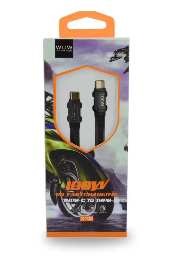 Type - C to Type C Hızlı Şarj ve Data Kablo iPhone 15 Uyumlu USB-C to USB-C Uyumlu 1 Metre - Resim 2