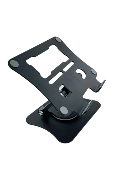 Tablet Stand Alüminyum Alaşım Profesyonel Tablet Standı 360 Derece Döner 11-16 inç Tabletler G68 - Resim 5