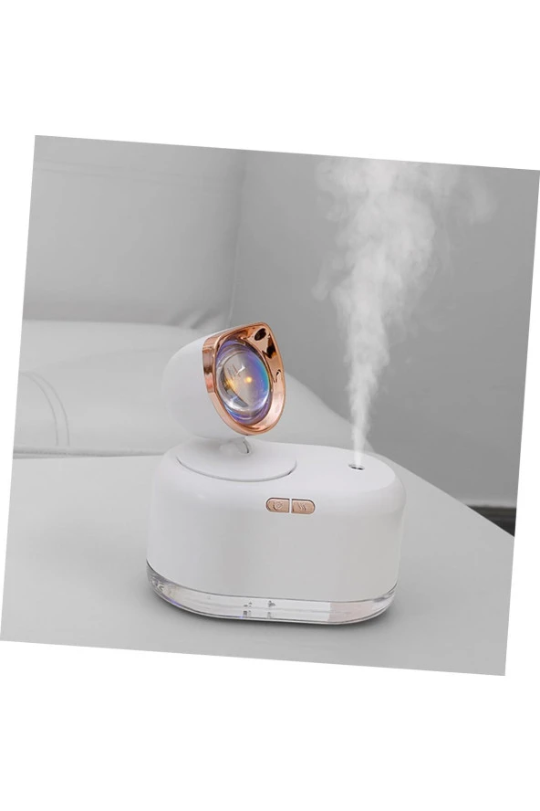 Difüzör Gün Batımı Nemlendirici Hava Nemlendirici Ofis Dekor Gece Lambası ve Nemlemdirici AX213 - 7