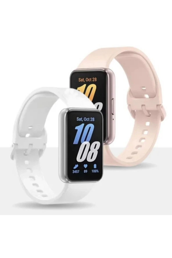 Galaxy Fit3 ile uyumlu Kayış Delikli Esnek Yapılı Tokalı Fit 3 ile uyumlu Wanderlust Spor Kordon - Resim 3