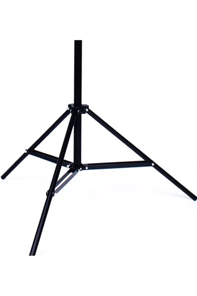 3'lü Set Tripod, Tutucu ve Montaj Adaptörü Canlı Yayın Fotoğraf Video Çekim Aksesuar - 6