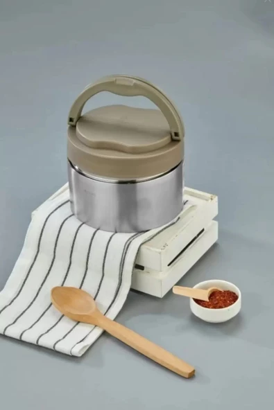 Yemek Kabı 304 Paslanmaz Çelik Japon Tarzı Öğle Yemeği Ofis Çalışanları için 1500 ML MS759 - 9