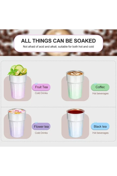 Paslanmaz Çelik Su Matarası Spor Matarası Kapaklı 400 ml Çocuk Şişesi Ev Ofis Okul Fitness Su Şisesi - 6