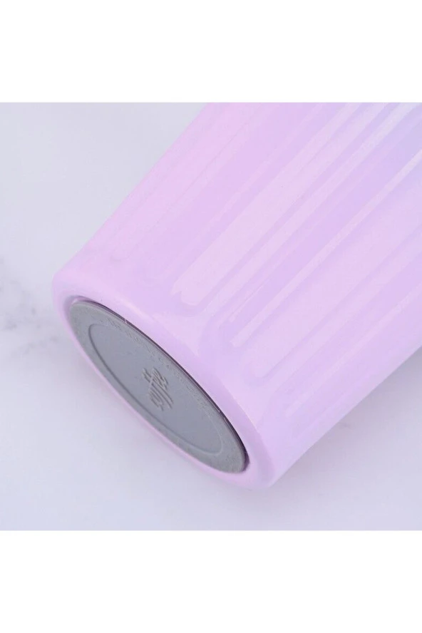 Paslanmaz Çelik Su Matarası Spor Matarası Kapaklı 400 ml Çocuk Şişesi Ev Ofis Okul Fitness Su Şisesi - 5