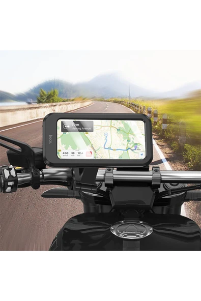 Profesyonel Telefon Tutucu Motosiklet Bisiklet Scooter için Gidon Telefon Tutucu A Kalite 4.5-7 inç - 6