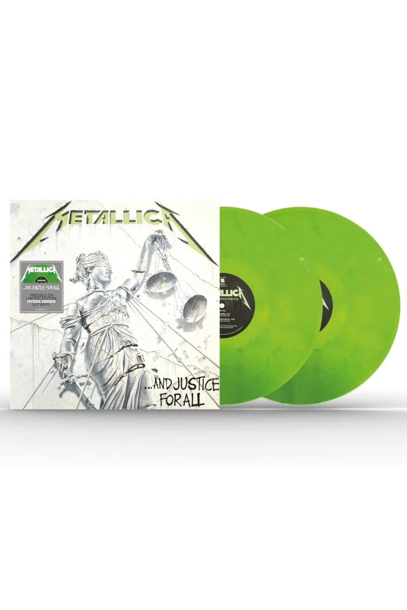 YABANCI PLAK - Metallica - And Justice For All (2 Yeşil LP)