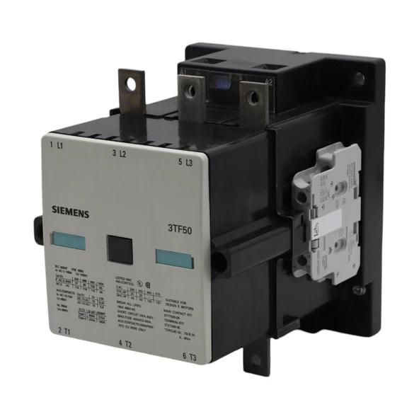 SIEMENS GÜÇ KONTAKTÖRÜ 3TF5022 55kW 400V 110A - 2