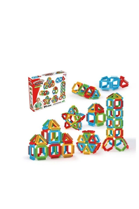 Geometrik Puzzle 64 Parça