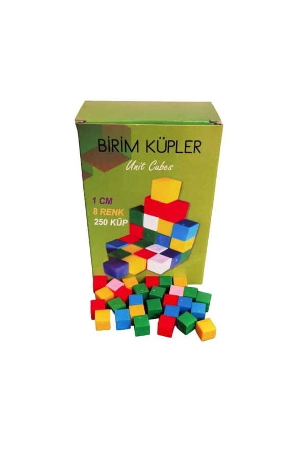 Yuka Birim Küpler 250 Adet (1 Cm)