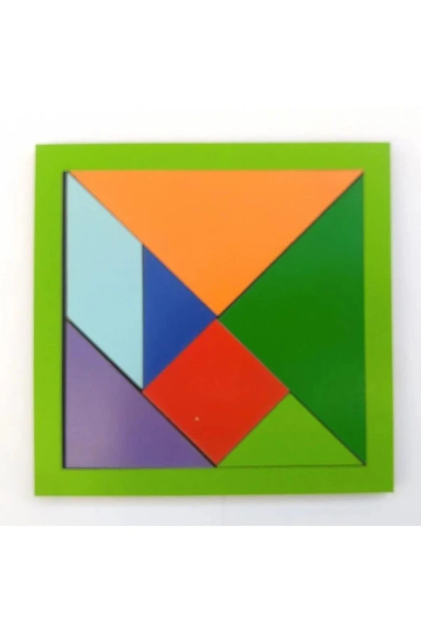 ahşap tangram Akıl Oyunu - 2