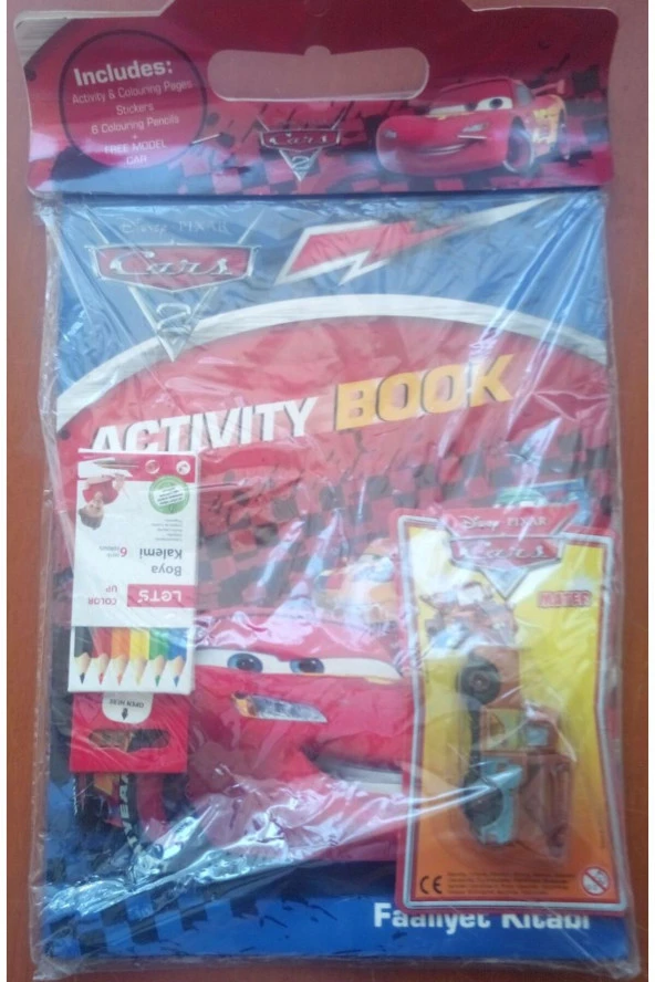Cars Activity Summer Pack (Şifreli) , aktivite boyama kitabı , faaliyet kitabı - 2