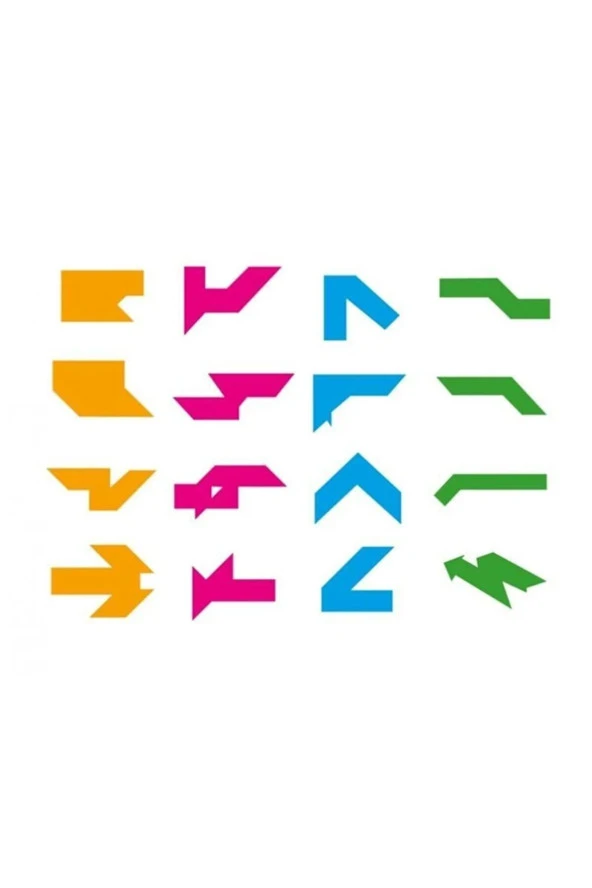 ahşap tangram Akıl Oyunu - 3