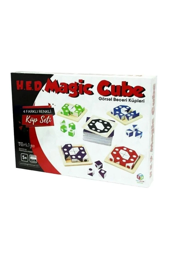 Renkli Küpler Magic Cube - 3