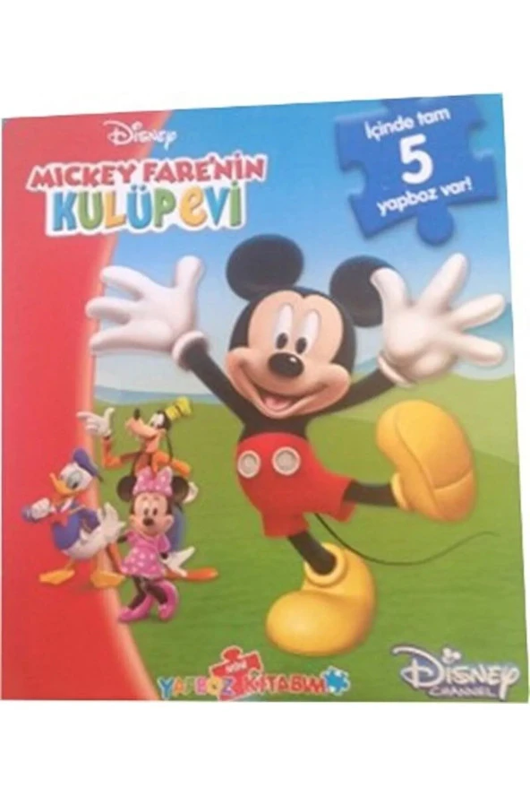 Disney Mickey Fare'nin Kulüpevi - Ilk Yapboz Kitabım, Kolektif, Doğan Egmont Yayıncılık, Disney Mick