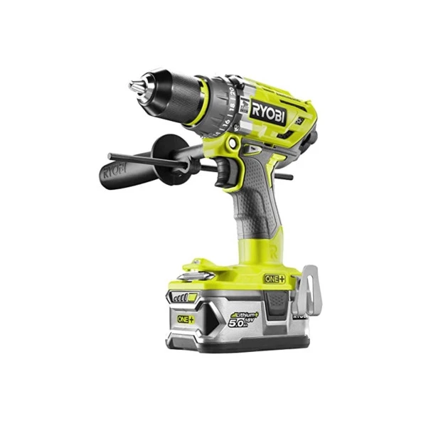 Ryobi R18PD7-252S 18v Akülü Darbeli Matkap Vidalama 85Nm (1x2.0 Ah 1x5.0 Ah)