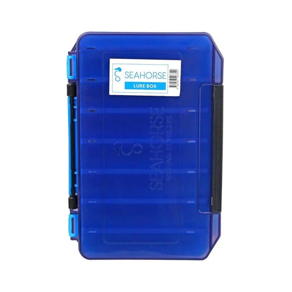 Sea Horse 11 Cm Çift Taraflı Sahte Balık Maket Yem Kutusu 14 Bölmeli - 2